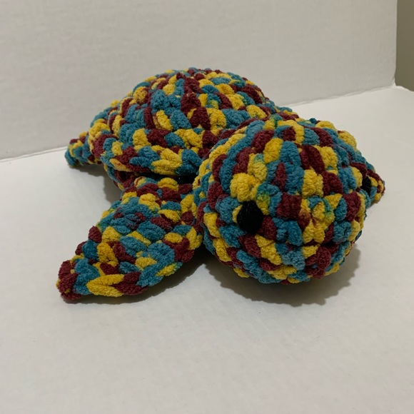 Handmade Crochet Sea Turtle Playroom Decor - Picture 8 of 16